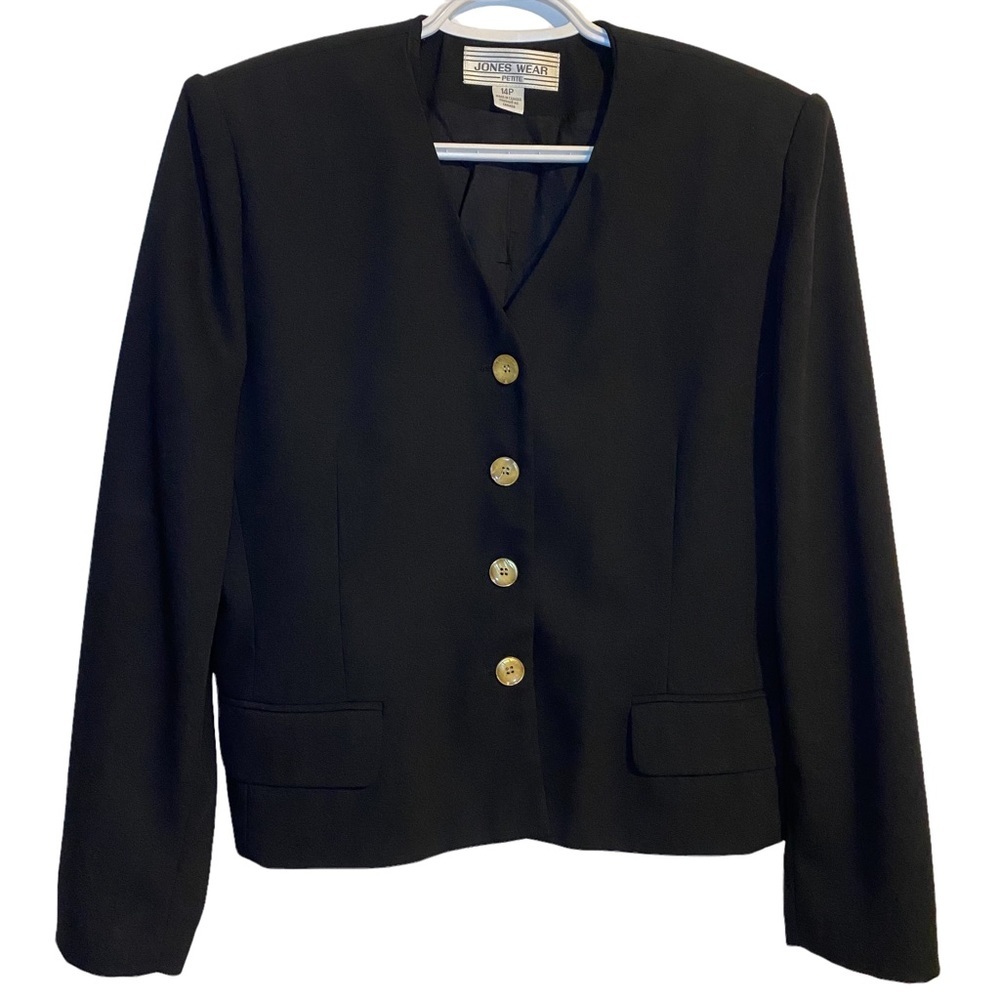 Vintage Elegant Cropped Blazer